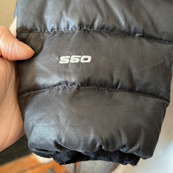 The North Face Flare 550 Goose Down Short Black Puffer Zip Up Ski Jacket, sz XS - Picture 10 of 16